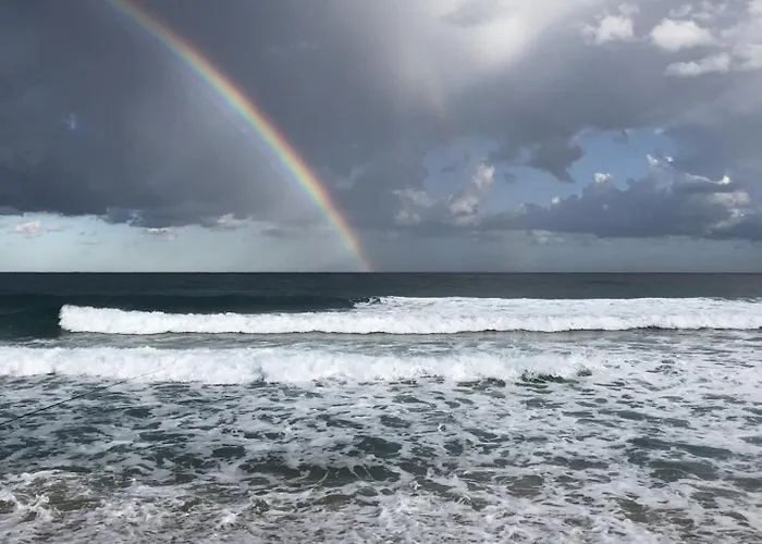 Sublime Vue Pieds Dans L'eau